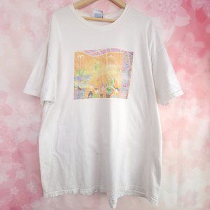 RARE Disney Enchanted Tiki Room 40th Anniversary Shirt SIZE 2XL SHAG Print